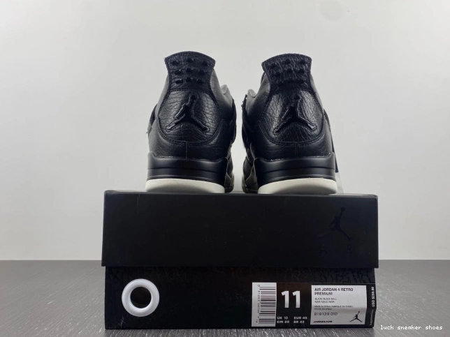 Reps LUCY 4 Jordan 819139-010 Retro Hair Black Pony 0714